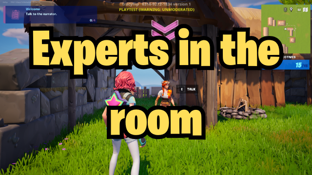 Experts in the room