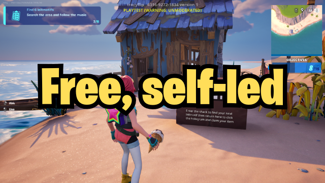 Free, self-led