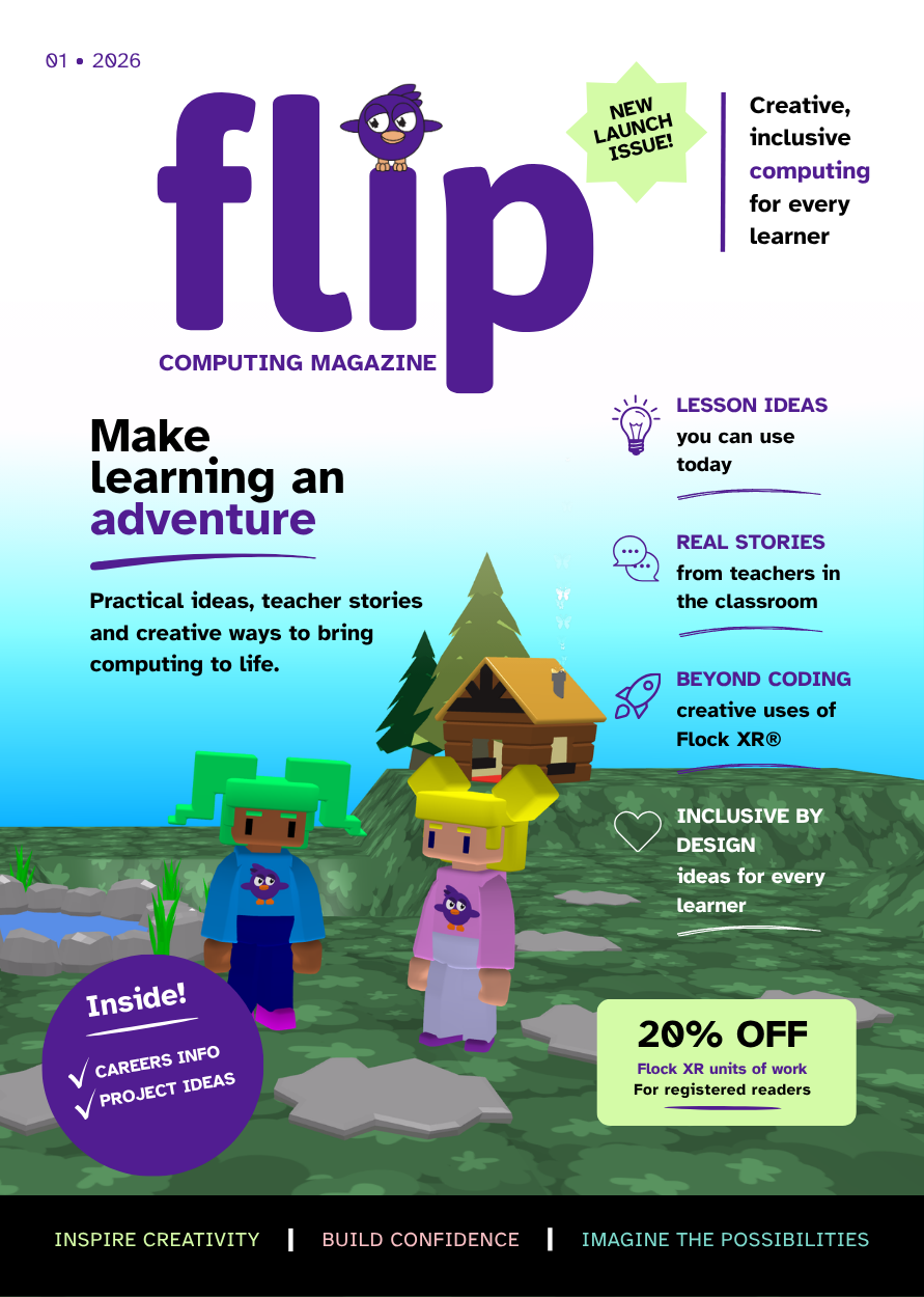 Flip Computing Magazine Front cover of Flip Computing magazine